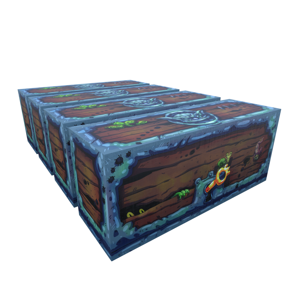 Premium Sleeves and Box (4 Copies)